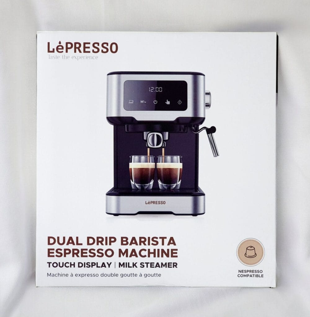 Lepresso Dual Drip Barista Espresso Machine Coffee Maker