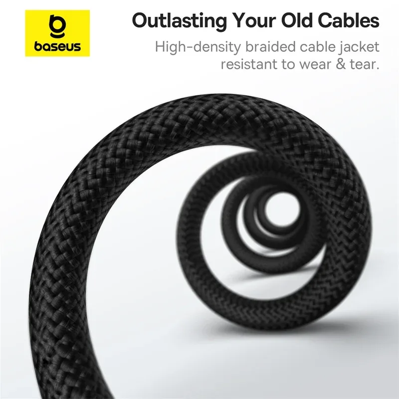 BASEUS TUNGSTEN GOLD MAGNETIC CHARGING CABLE 1M P20W P10319805111 thumbnail 10