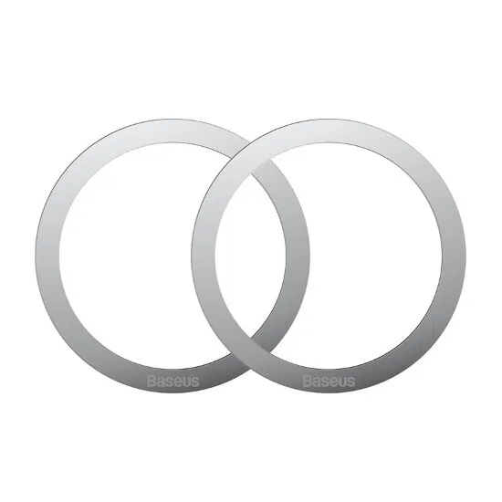 BASEUS HALO SERIES MAGNETIC METAL RING SILVER PCCH000012