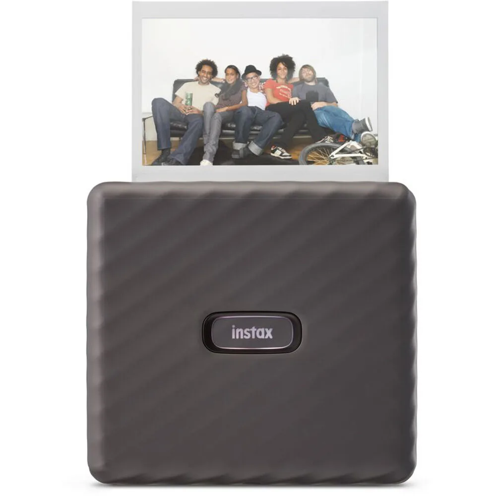 FUJIFILM INSTAX LINK WIDE SMARTPHONE PRINTER MOCHA GRAY thumbnail 5