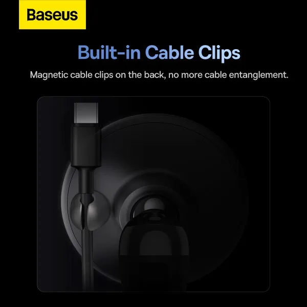 BASEUS C01 MAGNETIC PHONE HOLDER AIR OUTLET VERSION CLUSTER BLACK C40140802113 thumbnail 5