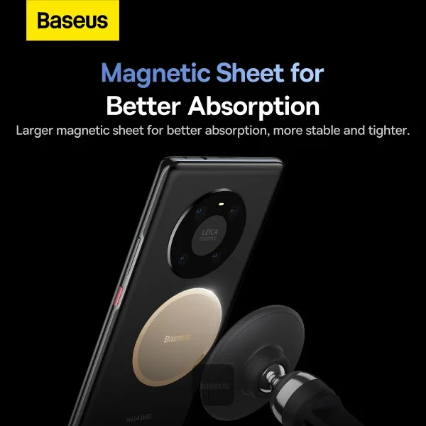 BASEUS C01 MAGNETIC PHONE HOLDER AIR OUTLET VERSION CLUSTER BLACK C40140802113 thumbnail 8
