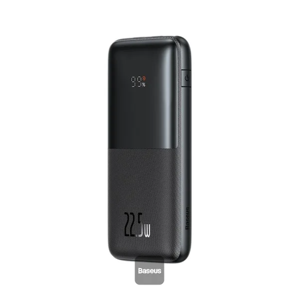 BASEUS BIPOW PRO DIGITAL DISPLAY FAST CHARGE POWER BANK 10000MAH 22.5W BLACK PPBD040001 thumbnail 2