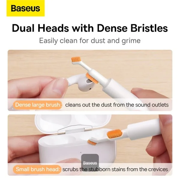 BASEUS CLEANING BRUSH DEEP CLEANING WITH DUAL BRUSH CL01 thumbnail 9