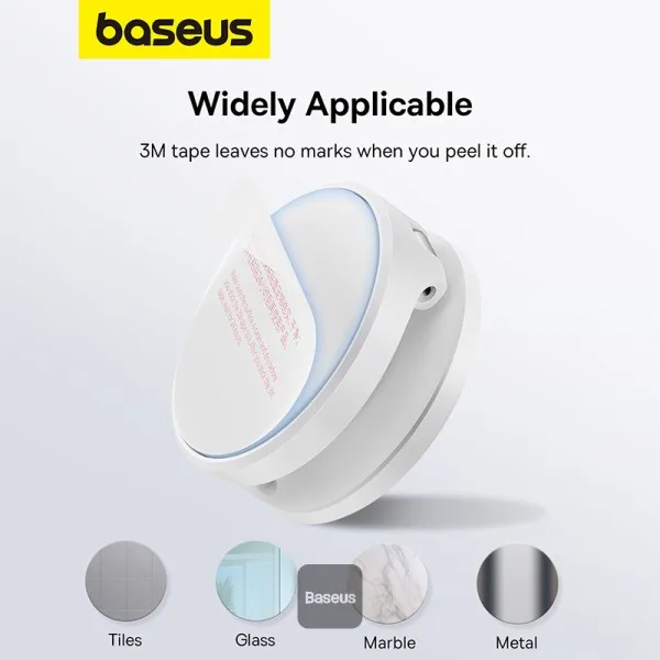 BASEUS MAGPRO SERIES MAGNETIC FOLDABLE PHONE MOUNT WHITE B10564101211 thumbnail 3