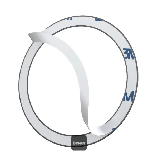 BASEUS HALO SERIES MAGNETIC METAL RING BLACK PCCH000001 thumbnail 3