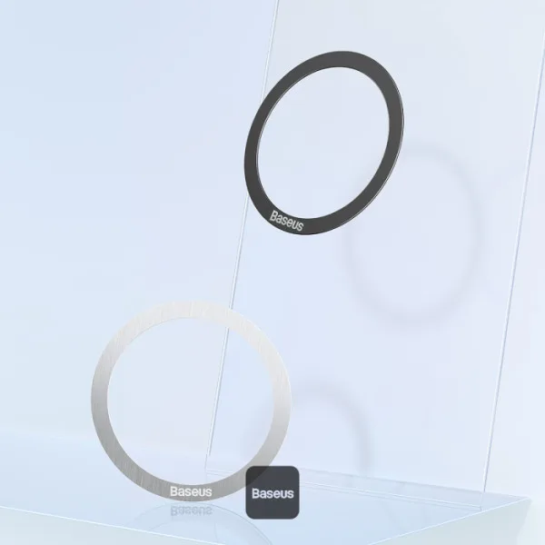 BASEUS HALO SERIES MAGNETIC METAL RING SILVER PCCH000012 thumbnail 10