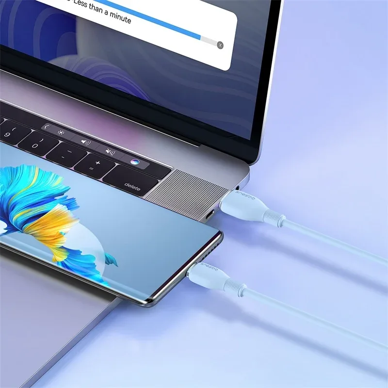 BASEUS PUDDING SERIES FAST CHARGING CABLE USB TO TYPE C 100W 120CM STELLAR WHITE P10355703221 thumbnail 7