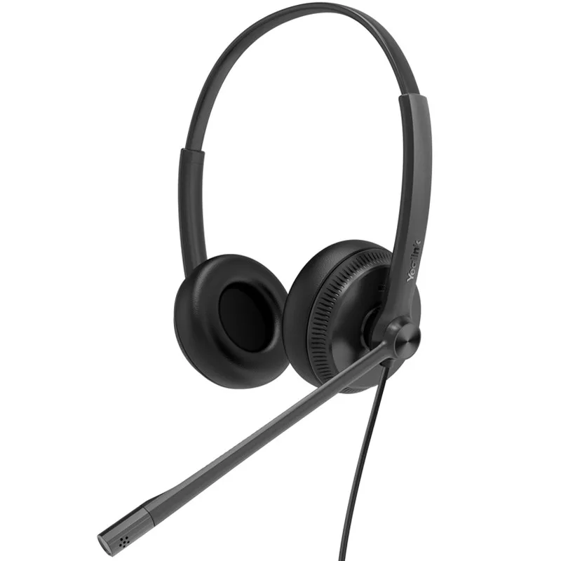 YEALINK DUAL WIDEBAND DUAL HEADSET FOR IP PHONES HD VOICE YHS34