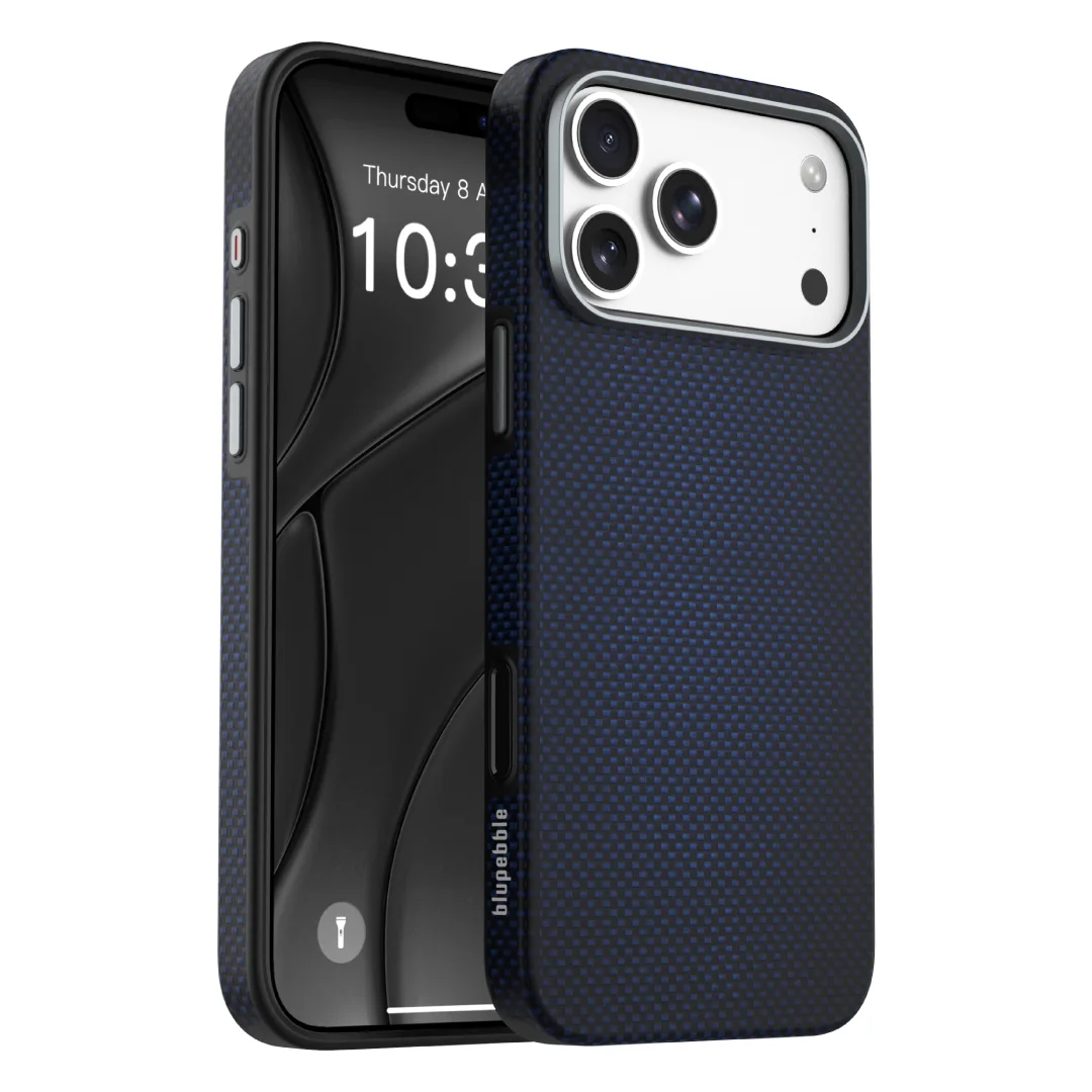 BLUPEBBLE IPHONE 18 PRO ARMATEK CASE WITH MAGSAFE BLUE BP-IPAMTK18PRO-BL 