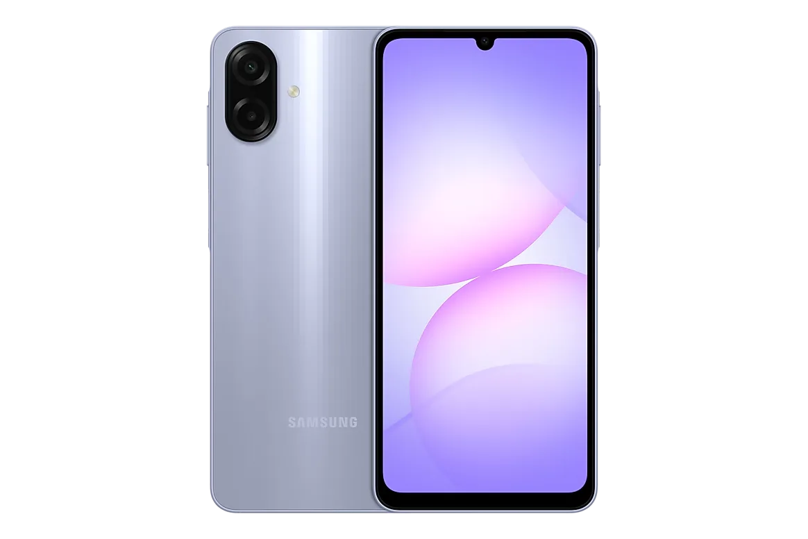 SAMSUNG GALAXY A07S 4+64GB LIGHT VIOLET WITH FOC GREEN LION G-CHARGER SM-A077F-DS