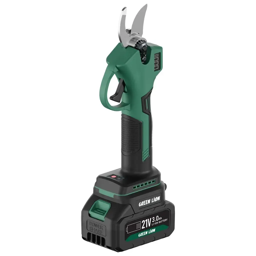 GREEN LION GSH-400 ELECTRIC PRUNING SHEARS TOOL  21V CORDLESS BATTERY GREEN  GNGSH400SHGN