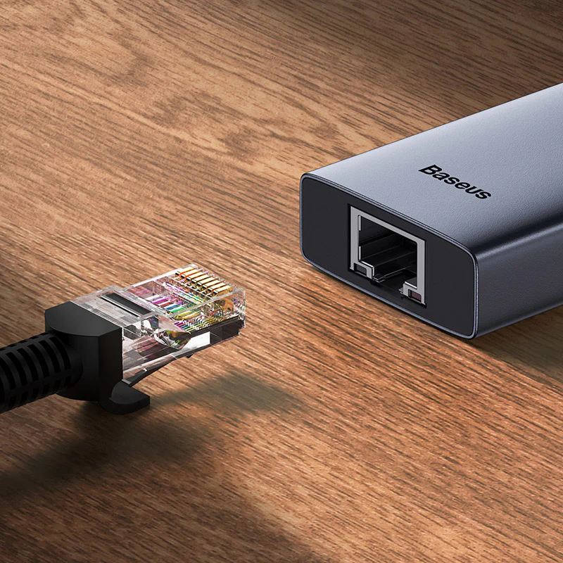BASEUS FLITE SERIES 4 PORT USB-C HUB SPACE GREY B0005280A813-00-GY thumbnail 8