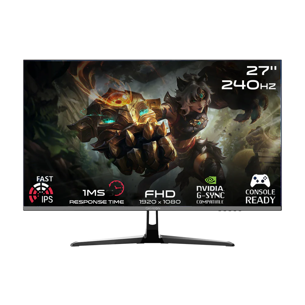 GAMEON GAMING MONITOR 240IPS 27 INCH FHD 240HZ 0.5MS FAST IPS GOESP27