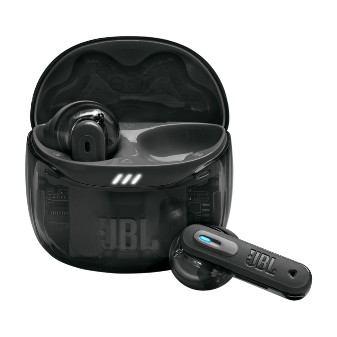 JBL TUNE FLEX 2 TRUE WIRELESS NOISE CANCELLING EARBUDS GHOST BLACK
