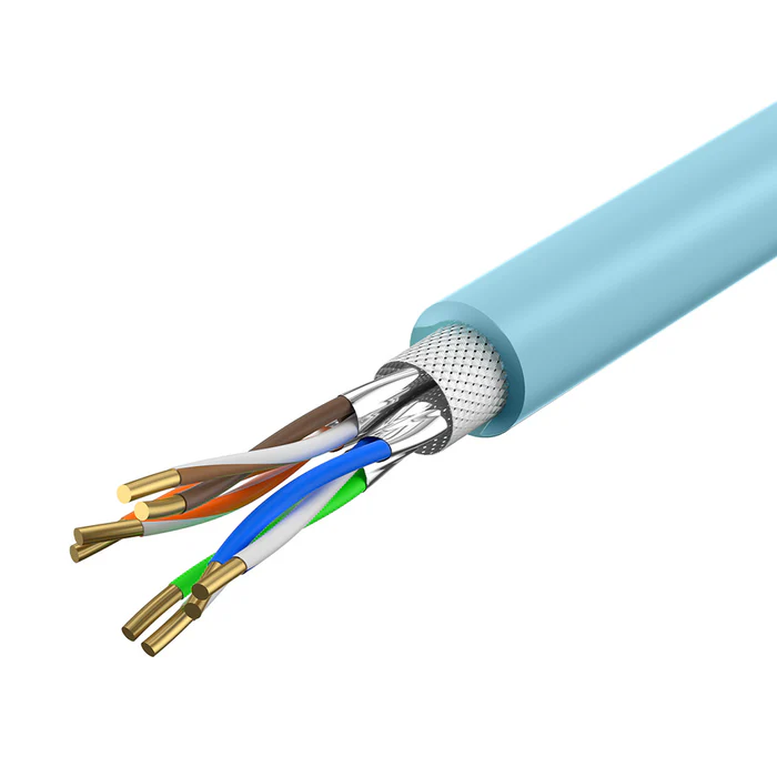 UNITEK NETWORK CABLE CAT 7 S/FTP RJ45 ETHERNET CABLE IN 305M LSZH-BLUE C18122BL thumbnail 6