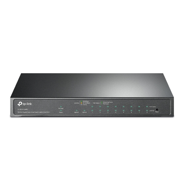 TP-LINK 10 PORT GIGABIT EASY SMART POE+ SWITCH TL-SG1210MPE