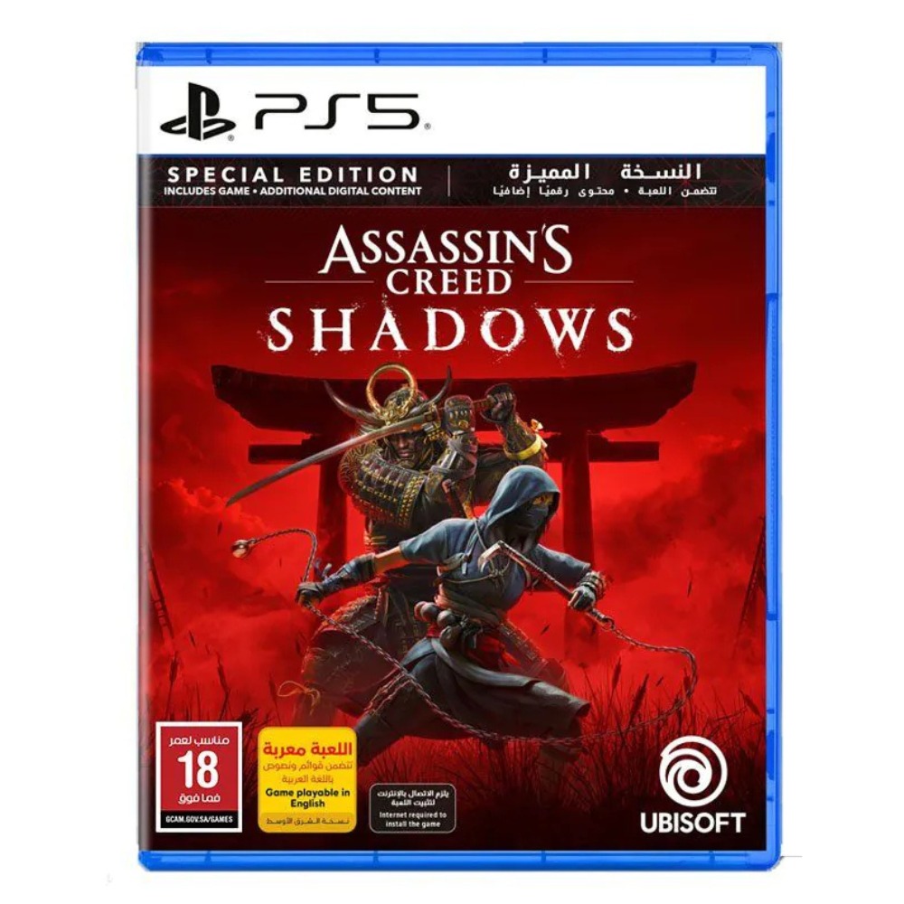 SONY PS5 ASSASSINS CREED SHADOW GAME CD