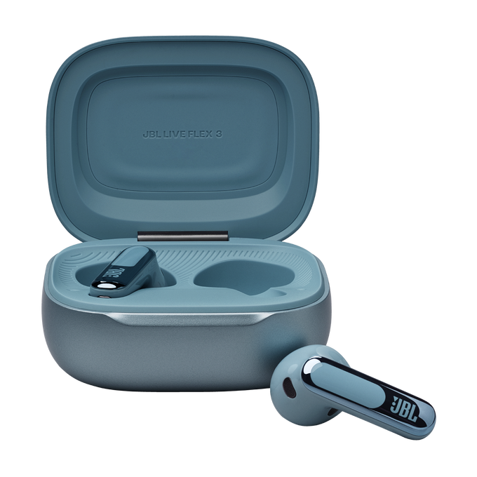 JBL LIVE FLEX 3 TRUE WIRELESS NOISE CANCELLING EARBUDS BLUE