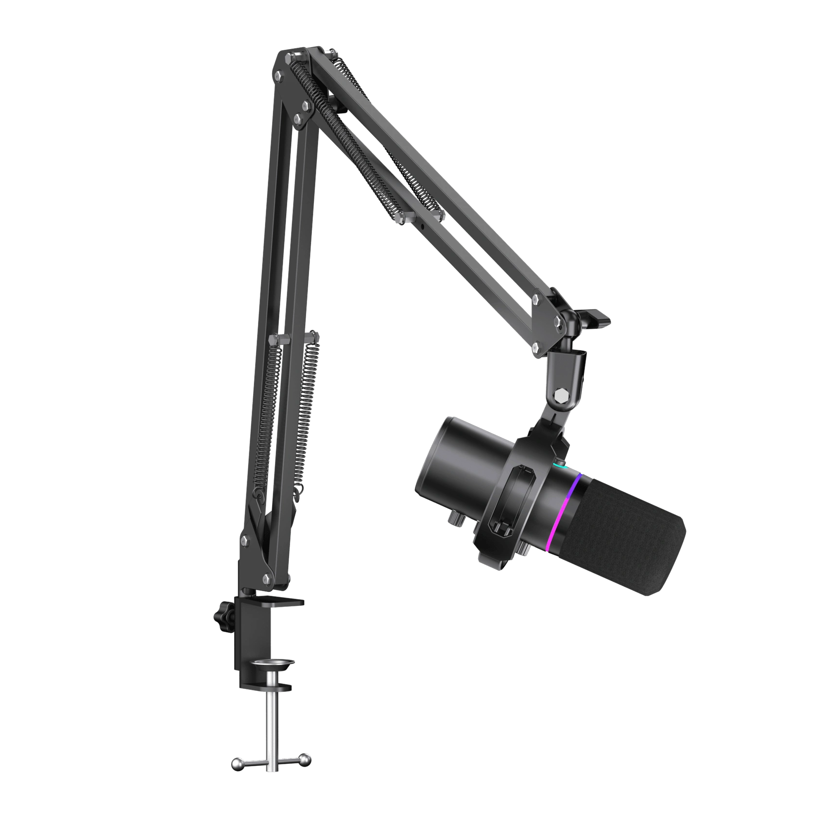 WM8 MICROPHONE & STAND WITH RGB