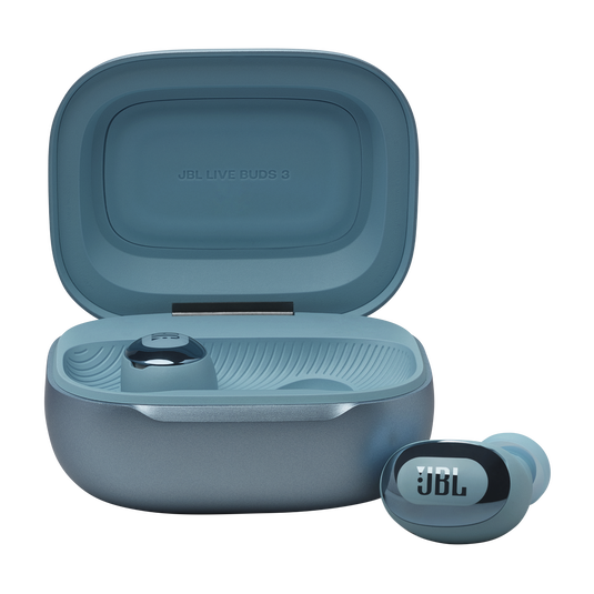 JBL LIVE BUDS 3 TRUE WIRELESS NOISE CANCELLING EARBUDS WITH SMART CHARGING CASE BLUE