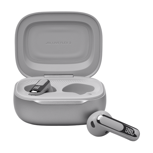 JBL LIVE FLEX 3 TRUE WIRELESS NOISE CANCELLING EARBUDS SILVER