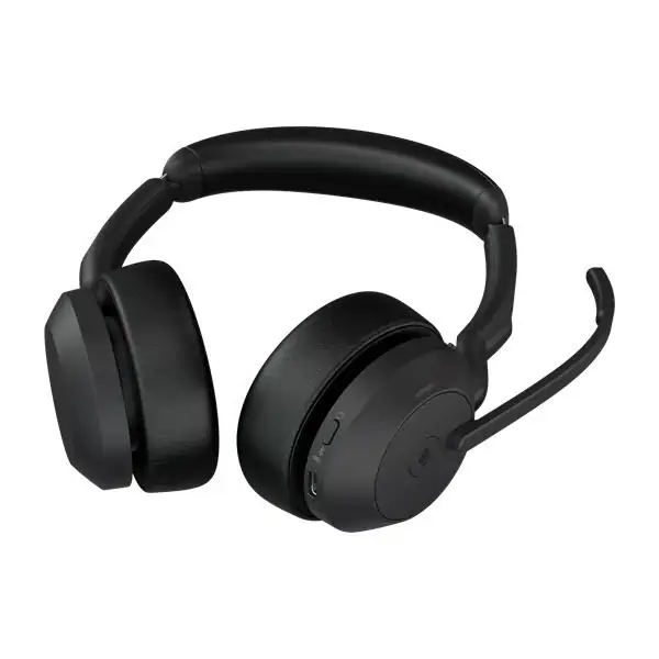 JABRA EVOLVE 2 55 LINK 390C MS STEREO HEADSET BLACK 25599-999-899 thumbnail 2