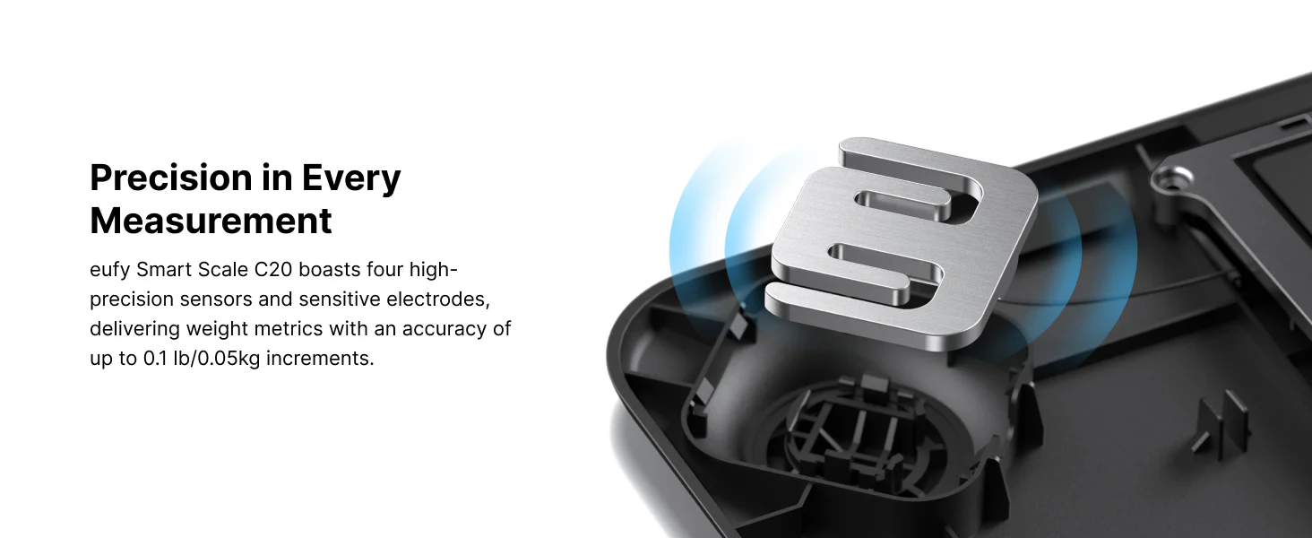 Eufy Smart Scale C20 Black T9130011 thumbnail 3