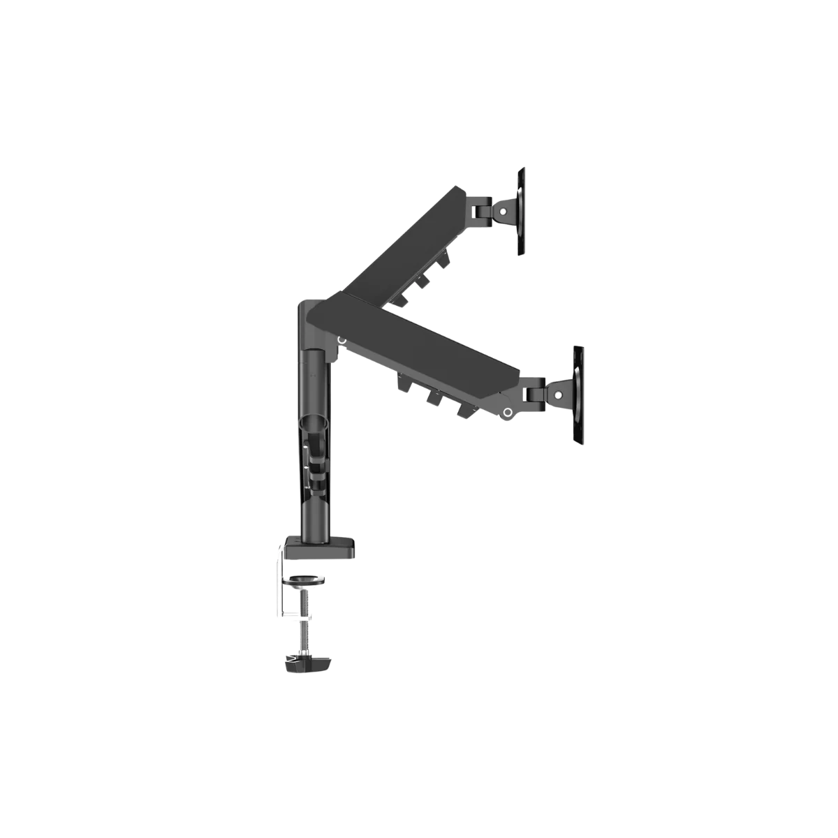 GAMEON GAMING GAS MECHANICAL SPRING DOUBLE MONITOR ARM GO-5550 thumbnail 2