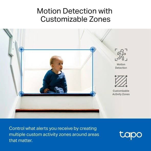 TP LINK PAN TILT HOME SECURITY WIFI CAMERA TAPO C220 thumbnail 5