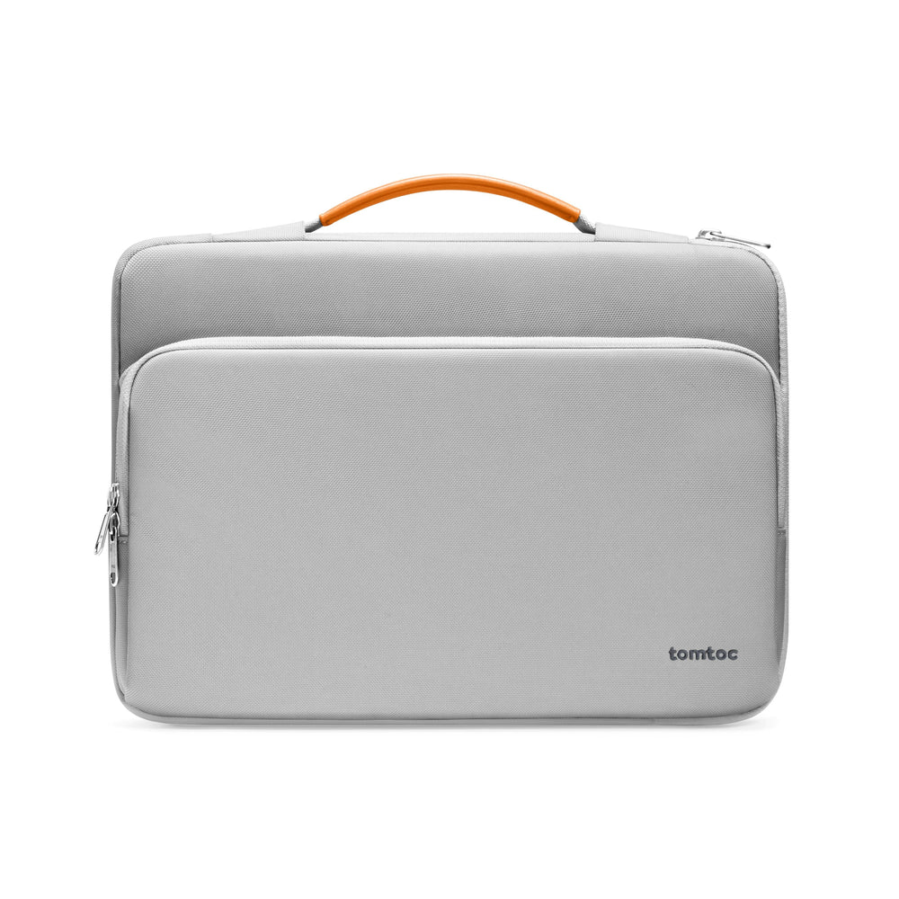 TOMTOC DEFENDER A14 13 INCH LAPTOP BRIEFCASE GRAY A14C2G4