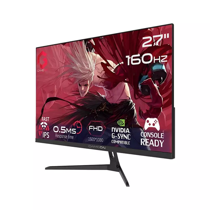 GAMEON ESSENTIAL 27 INCH 160HZ 0.5MS FAST IPS GAMING MONITOR BLACK GOES27FHD160IPS