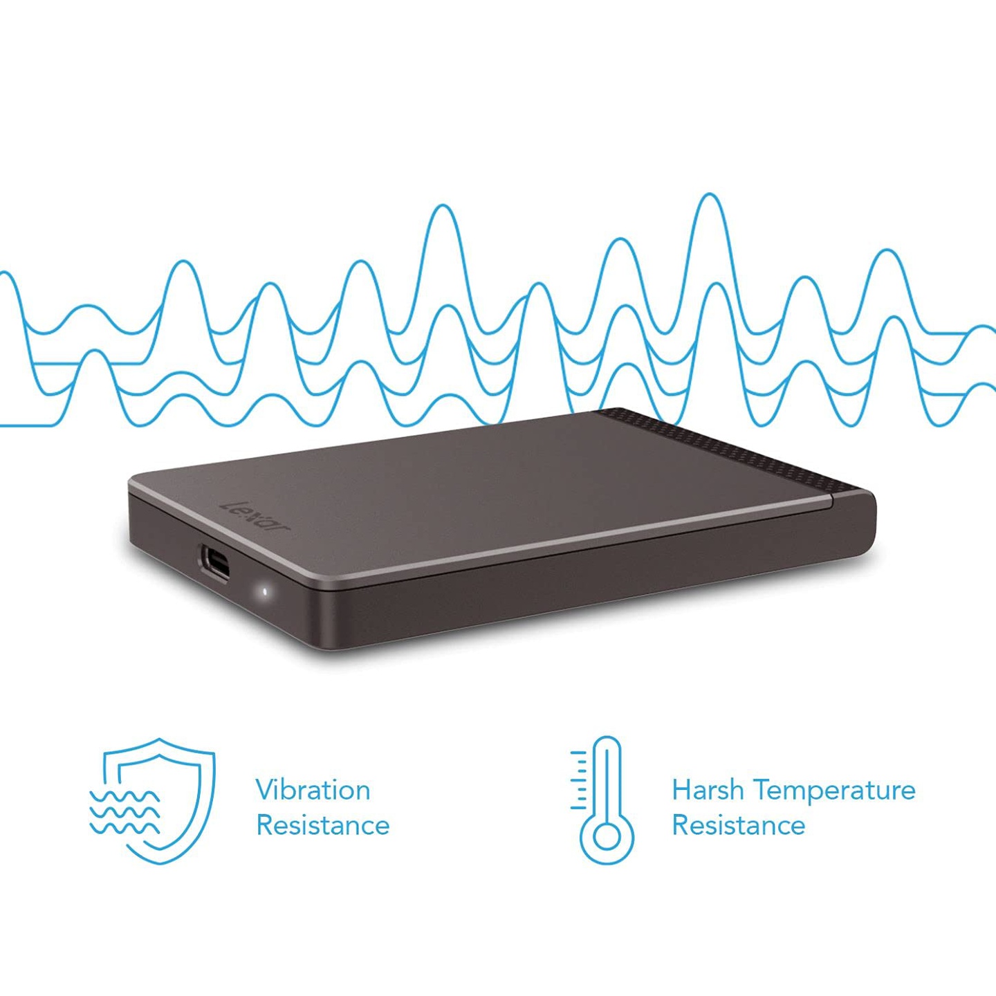 LEXAR SL200 PORTABLE SSD 1TB 550MB/s USB 3.1 TYPE-C LSL200X001T-RNNNG thumbnail 4