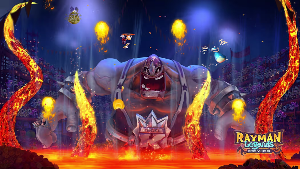 NINTENDO SWITCH RAYMAN LEGENDS GAME CD thumbnail 4