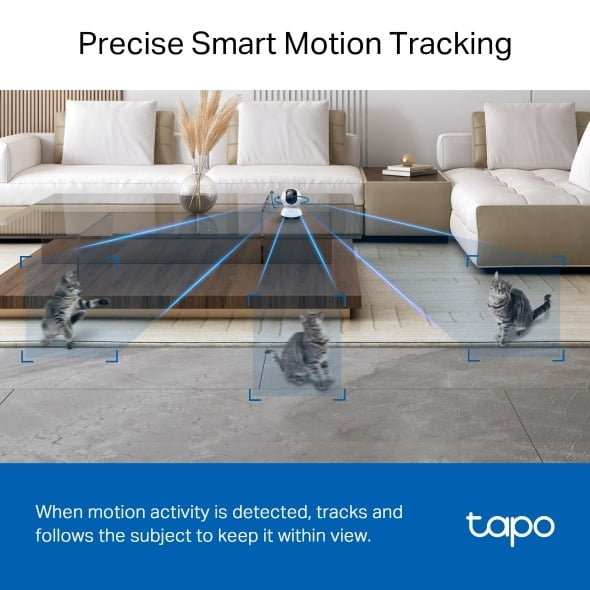 TP LINK PAN TILT HOME SECURITY WIFI CAMERA TAPO C220 thumbnail 3