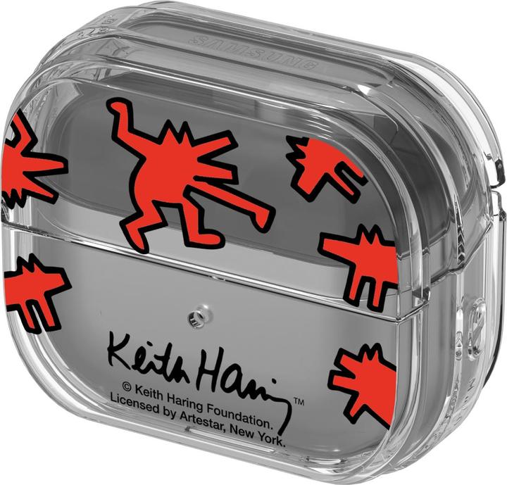 SAMSUNG CASE BUDS3/3PRO KEITH HARING CLEAR CASE GP-FPR630SBARW