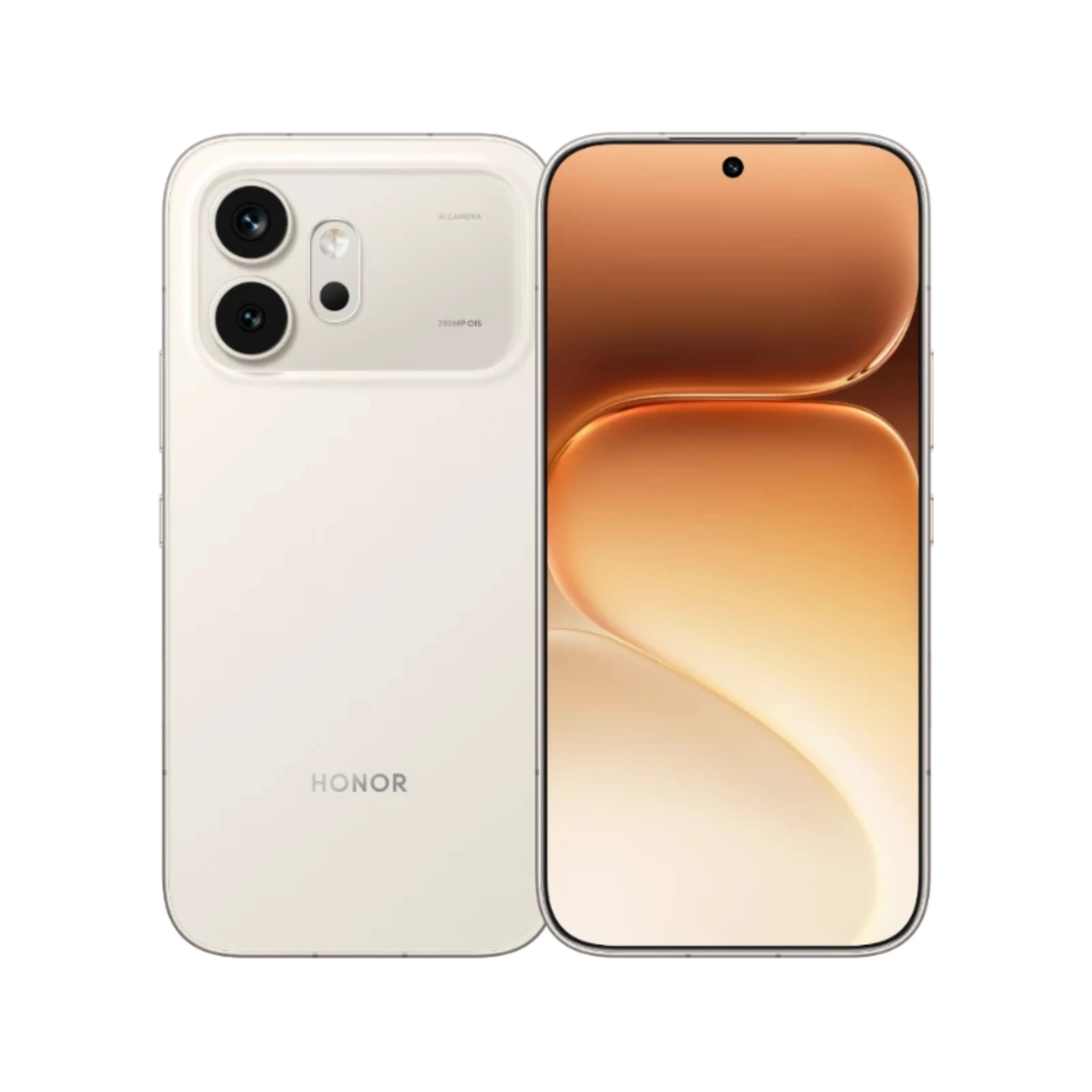 HONOR 600 5G 12GB-256GB GOLDEN WHITE  WITH HONOR GIFT CELLPHONE SELFIE LIGHT VKJ-NX9
