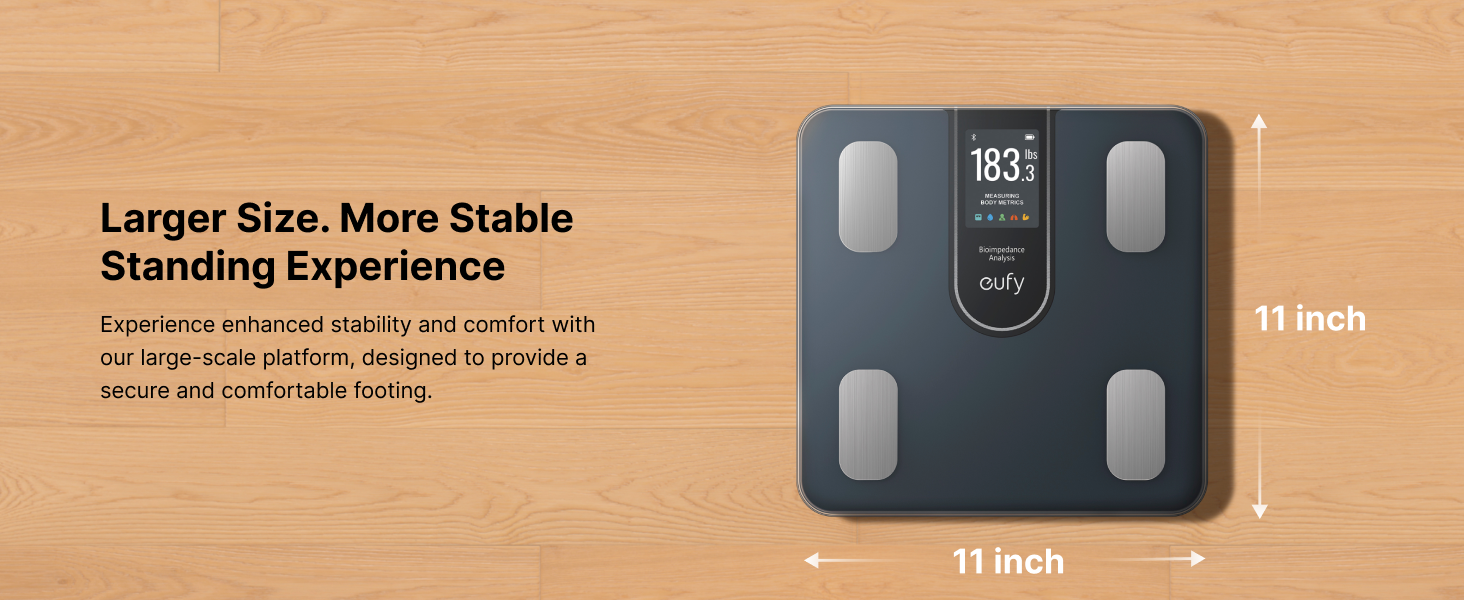 Eufy Smart Scale C20 Black T9130011 thumbnail 2