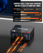 GMKTEC MINI PC RYZEN 5 6600H 32GB RAM 1TB SSD WIN 11 PRO NUCBOX-M6 thumbnail 3