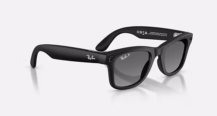 RAYBAN META WAYFARER (GEN 2 ) SUNGLASSES F MATTE BLACK L TRANSITIONS GREY S50 RW4012 thumbnail 6
