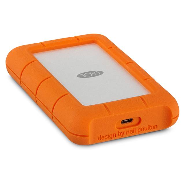 LACIE 2TB RUGGED USB-C 3.2 GEN 1 EXTERNAL HARD DRIVE STFR2000800 thumbnail 4