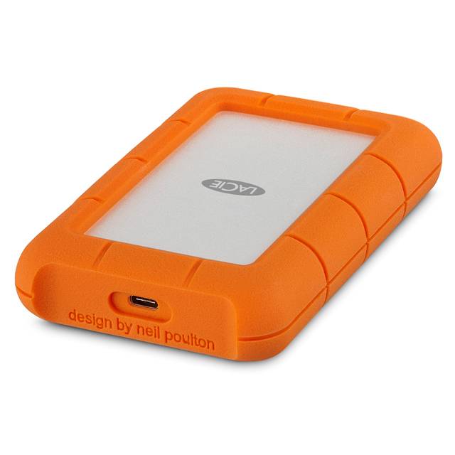LACIE HDD EXTERNAL 1TB RUGGED USB-C MOBILE DRIVE STFR1000800
