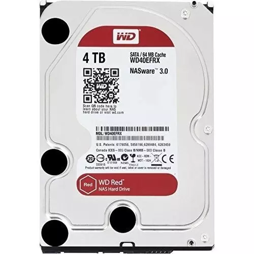 WD 4TB RED PLUS 256MB SATA 6GB/S -WD40EFPX