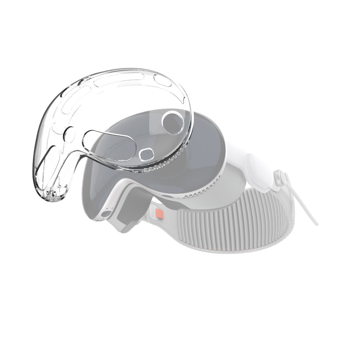 Bluepebble Hybrid Vision Pro Protector Cover - Clear BP-VPHYBRIDCOVER-CLR