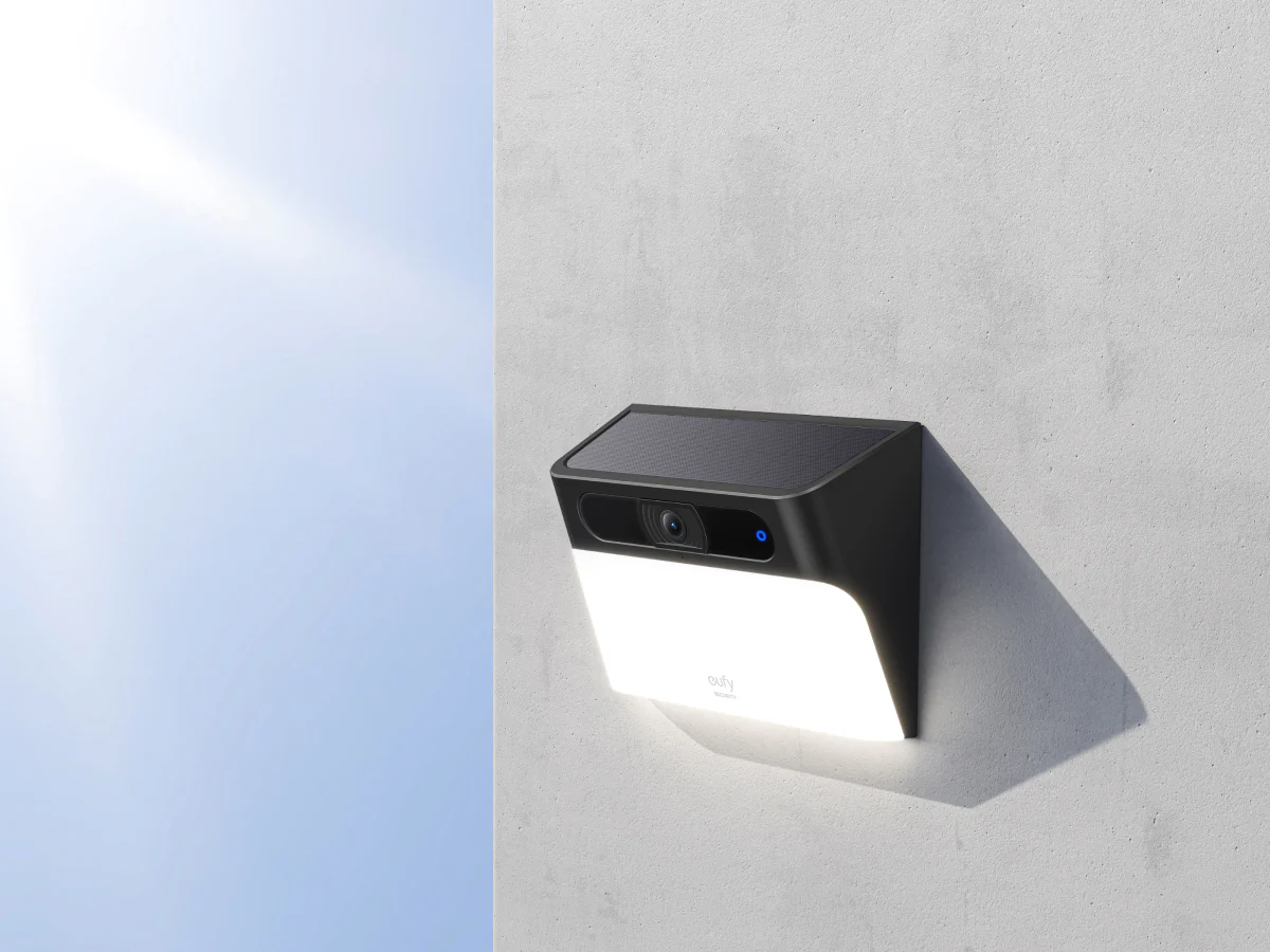 Eufy Security Solar Wall Light Cam Black - T81A0311 thumbnail 6