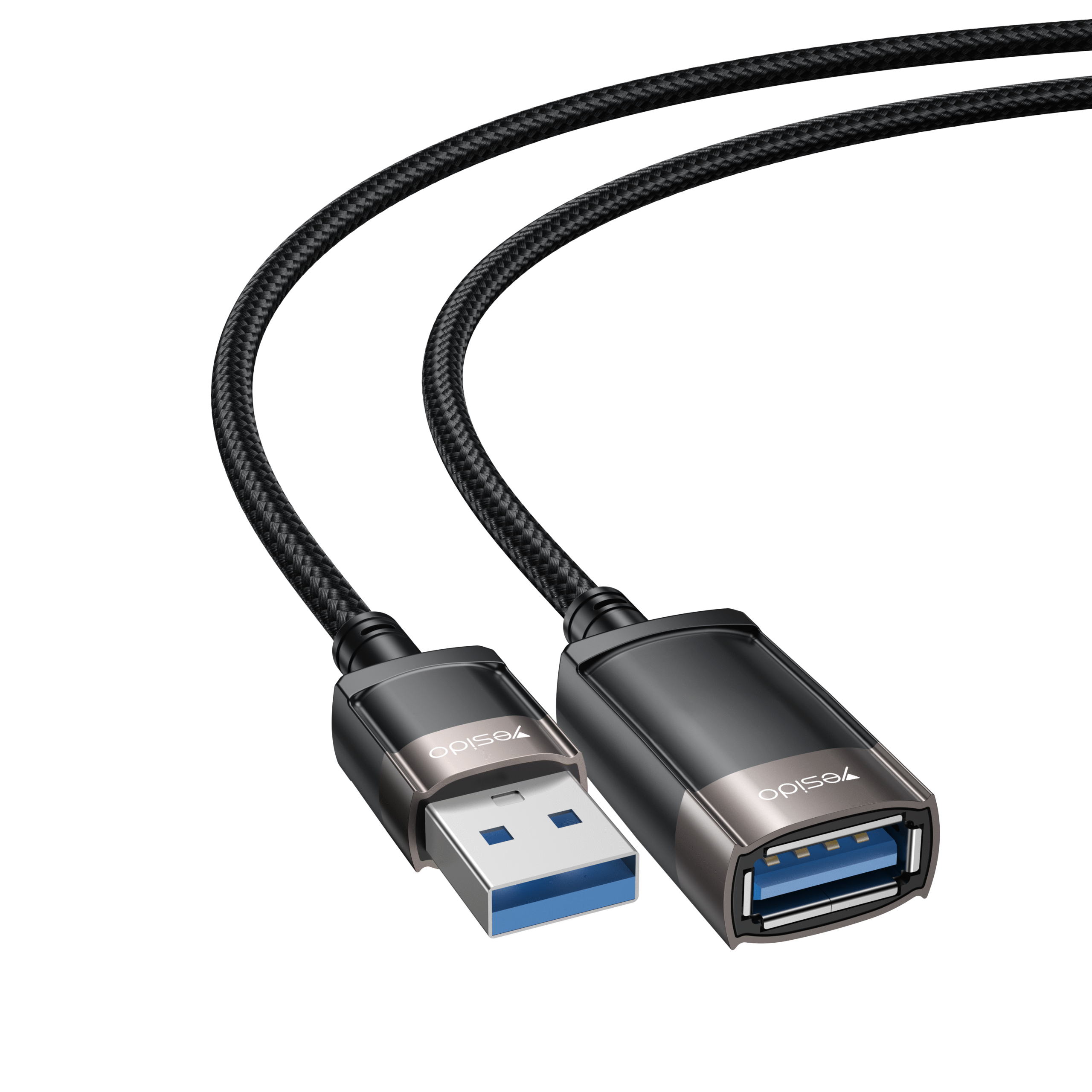 YESIDO 480MBPS HIGH SPEED USB2.0 EXTENSION CABLE 1.5M GS26