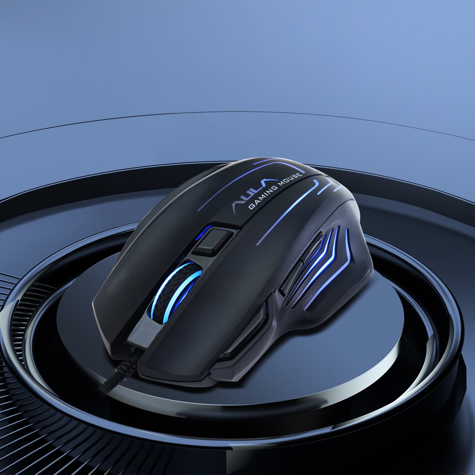 AULA Mountain Wired Gaming Mouse (S18) - Ergonomic Design with Precision Performance thumbnail 2
