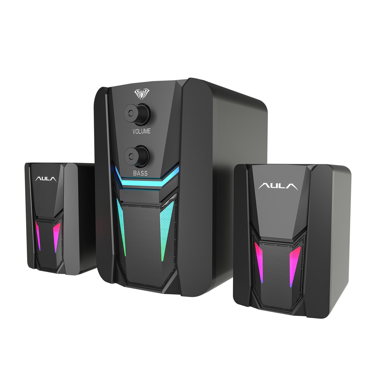AULA Wind Stylish and Portable Gaming Speaker (N-189) - Compact Design with Rich Sound Quality thumbnail 2