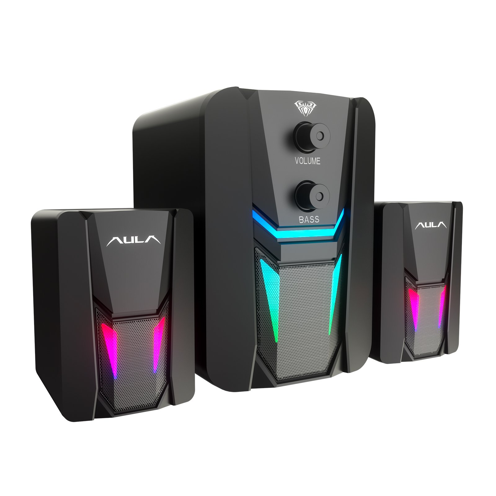 AULA Wind Stylish and Portable Gaming Speaker (N-189) - Compact Design with Rich Sound Quality thumbnail 4