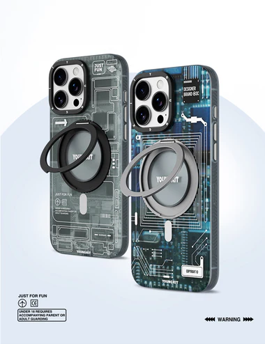 YOUNGKIT IPHONE 16 PRO TECHNOLOGY CASE GRAY CX020 thumbnail 3